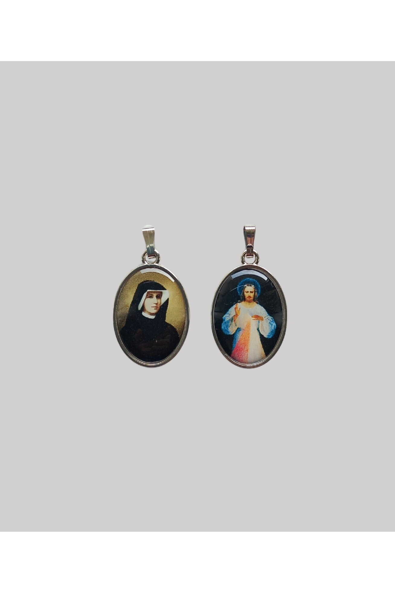 Pakabukas Gailestingasis Jėzus ir Faustina dėžutėje 2